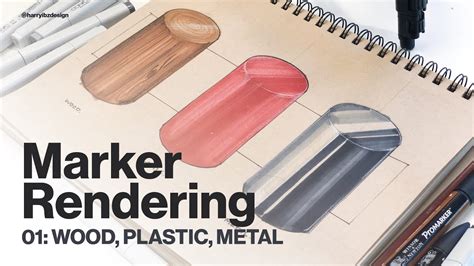 metal box rendering marker|wood marker rendering instructions.